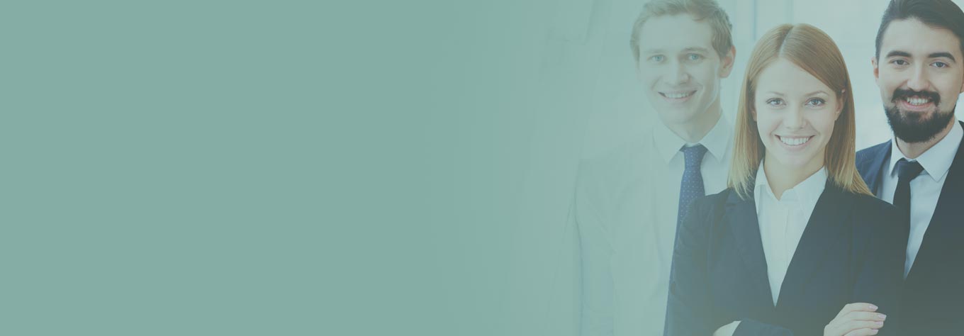 Banner com funcionários